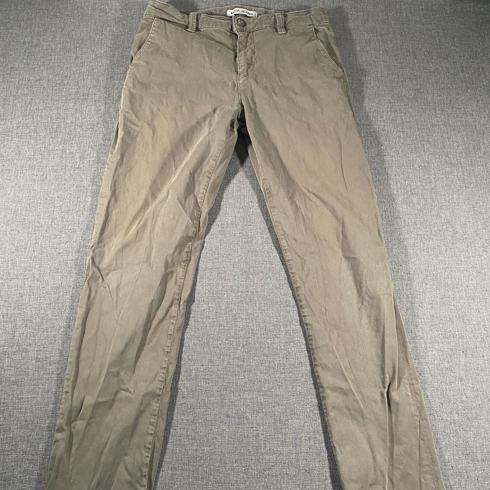 Mavi Edward Slim Straight Chino Pants‎ Mens Size 29x32 Brown Stretch